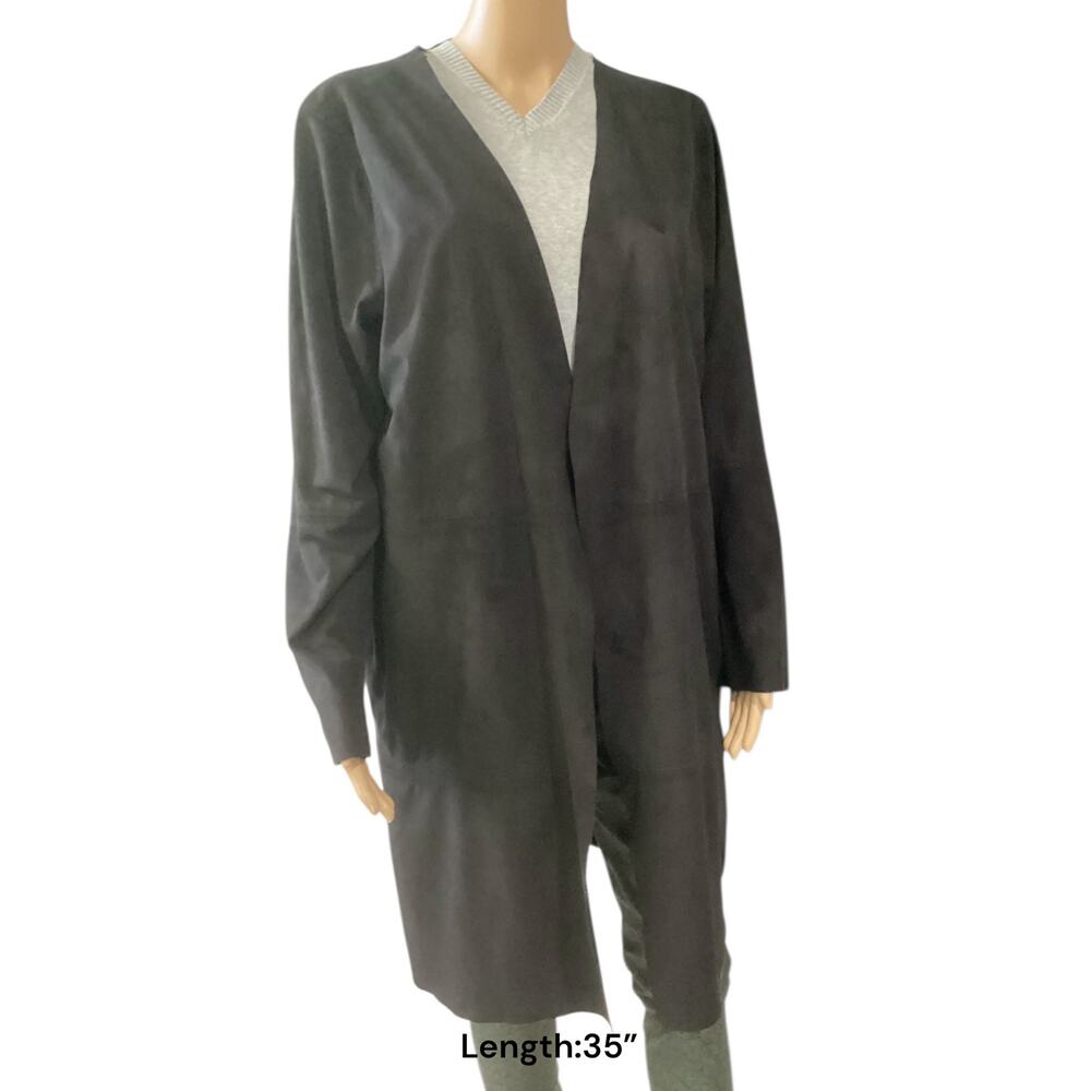 Minimum Faux Suede Jacket size 40 black